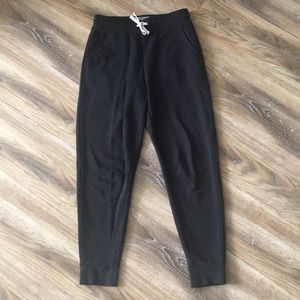 Everlane Classic French Terry Sweatpants in Black